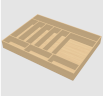 Large Cutlery Tray