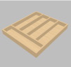 Small Cutlery Tray - Option 2