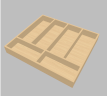 Small Cutlery Tray - Option 3